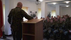 Polish Soldiers Graduate the Abrams Tank Training Academy