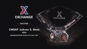 The Exchange Salutes CMSAF JoAnne S, Bass  - 2022 Warfighter Quality-Of-Life Champion Award
