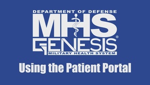MHS GENESIS Patient Portal