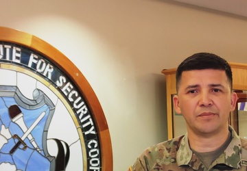 US Army Command Sgt. Maj. Roberto H. Alvarez - WHINSEC, Fort Benning, GA - Telemundo - Holiday