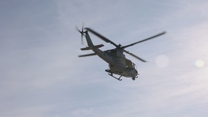 Steel Knight 23: HMLA-169 Forward Arming and Refueling Point Operations b-roll