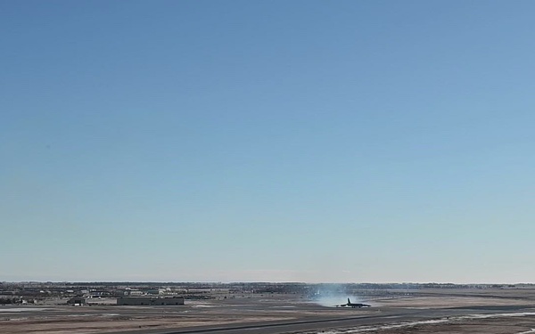 B-52H take off B-roll package