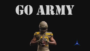 The Fort Hood garrison command team roots for the Army Black Knights