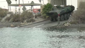 B-Roll: Marines practice ship-to-shore with USS Harpers Ferry for Steel Knight