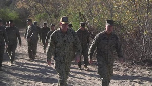 B-Roll: Marine, Navy leaders visit division command post, MAOC during Steel Knight