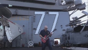 George H.W. Bush Carrier Strike Group Go Navy, Beat Army 2022