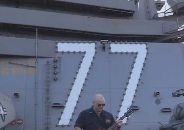 George H.W. Bush Carrier Strike Group Go Navy, Beat Army 2022