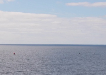 USS Portland (LPD 27) prepares for NASA Artemis I Orion Spacecraft Recovery after Splashdown