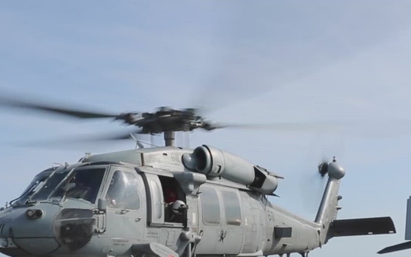 Abraham Lincoln conducts flight operations