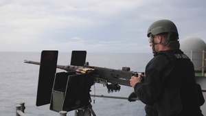 Abraham Lincoln conducts a live-fire exercise