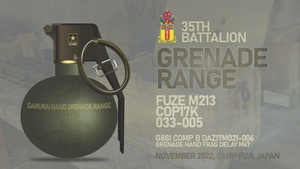 Video story – Grenade range