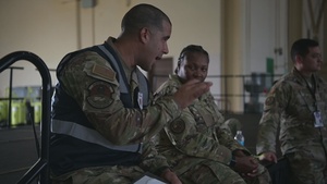 B-roll ACC/IG Large-Scale Readiness Exercise - Personnel and Cargo Processing