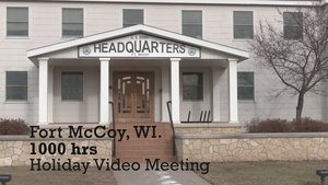 2022 Holiday Message from the Fort McCoy Garrison Command Team