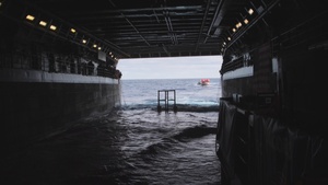 USS Portland (LPD 27) NASA Artemis I Orion Spacecraft Well Deck Recovery