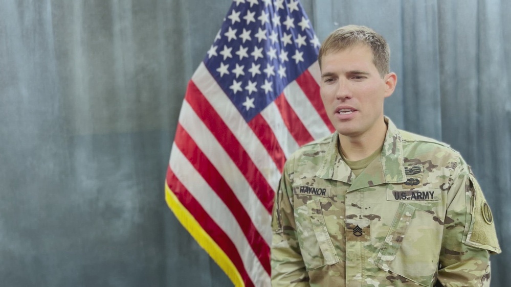 DVIDS - Video - Soldier highlight - Staff Sgt. Andrew Raynor