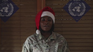 Joint Security Area Holiday Shout Out