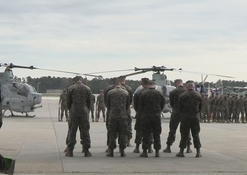 Sun Sets on the Gunrunners of HMLA-269: Deactivation Ceremony
