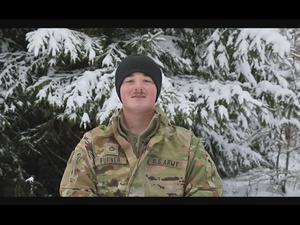 Pfc. Kristofer Furner Holiday Shout-out