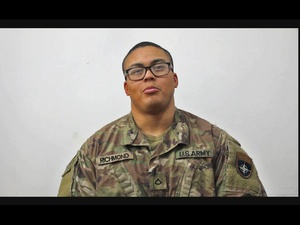 Pfc. Mario Richmond Holiday Shout-out
