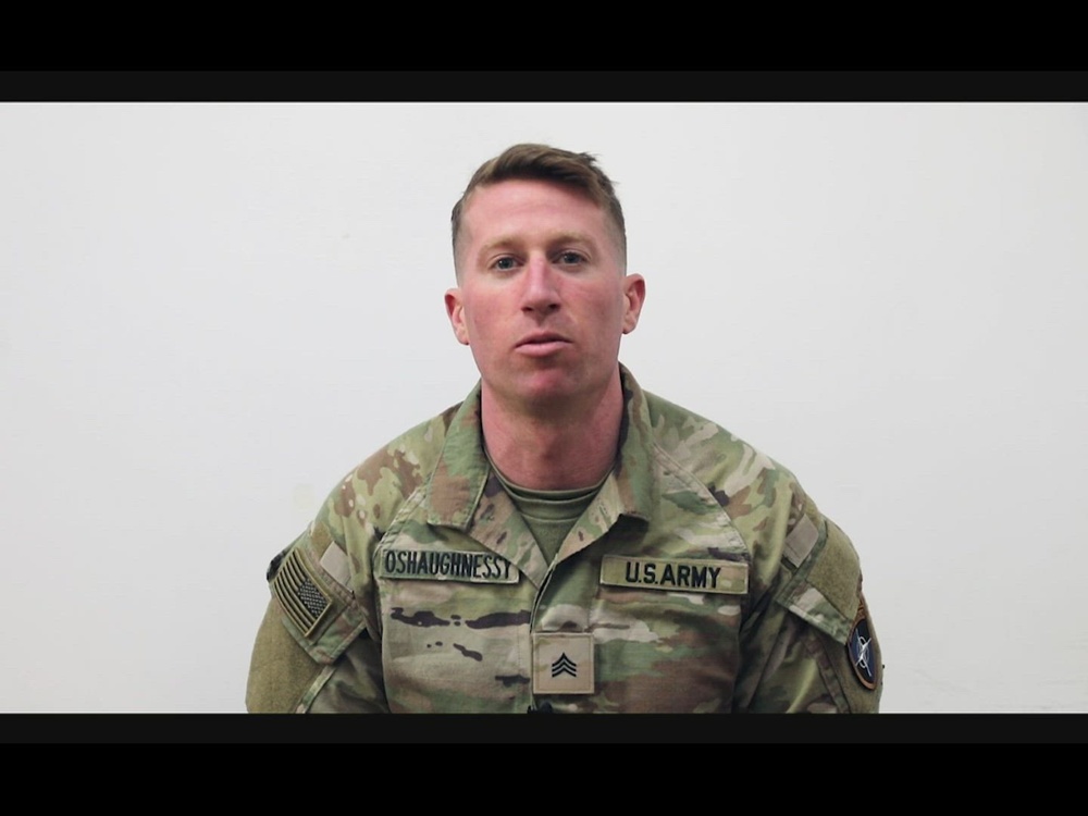 DVIDS - Video - Sgt. Colin O'Shaughnessy Holiday Shout-out