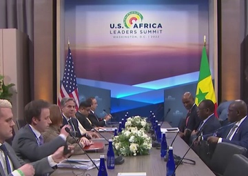 Secretary Blinken meets with Senegalese President and African Union Chairperson Macky Sall in Washington, D.C.