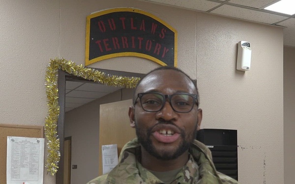 Sgt. Kinsley Eze - Holiday Greeting