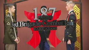 War Rakkasans NCO Induction Ceremony