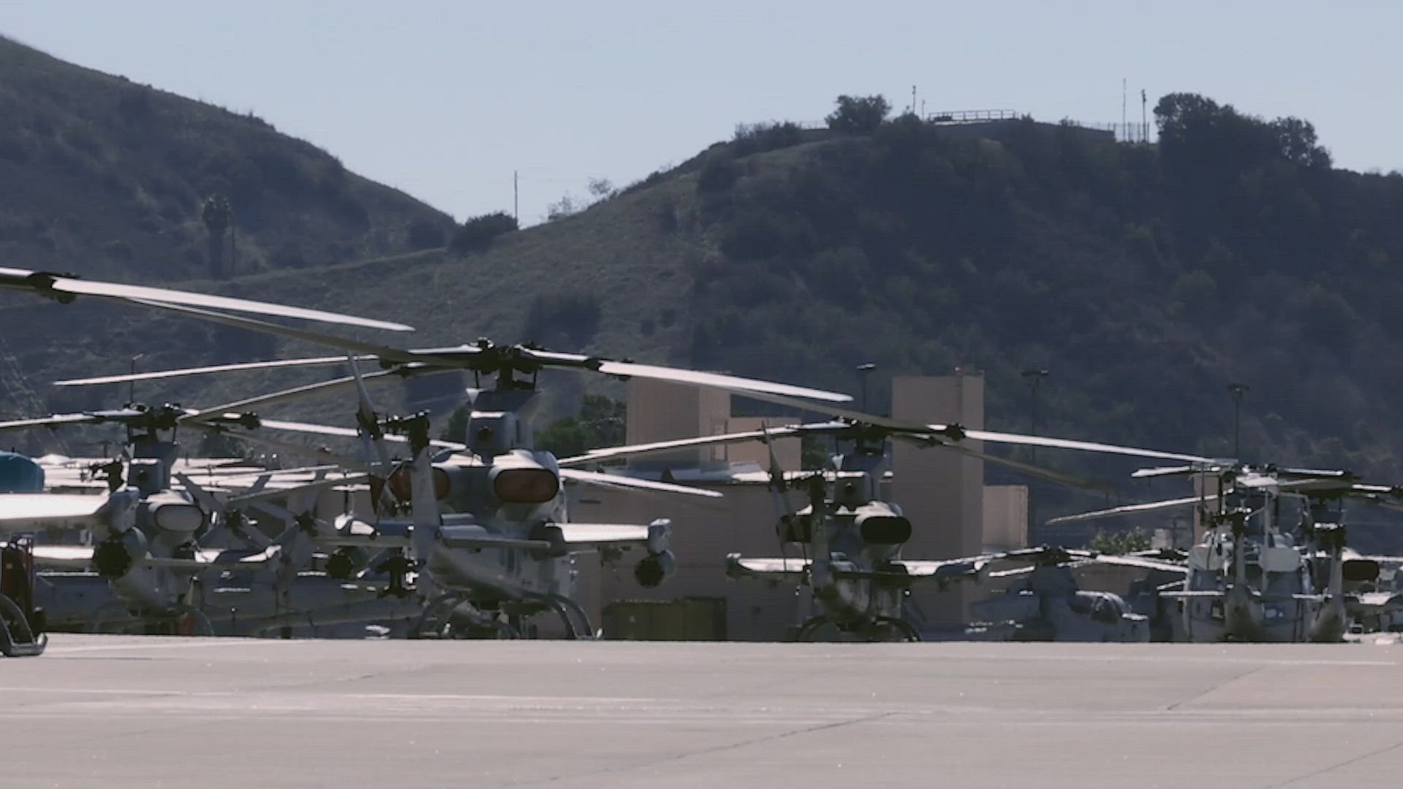 U.S. Marines with Marine Light Attack Helicopter Training Squadron (HMLAT) 303, Marine Aircraft Group 39, 3rd Marine Aircraft Wing, train alongside Airmen with the Czech Air Force on the H-1 aircraft platform at Marine Corps Air Station Camp Pendleton, California, Oct. 19, 2022. U.S. Marines and Czech Airmen train together following the Czech Air Force purchase of  H-1 aircraft to modernize their fleet. (U.S. Marine Corps video by Cpl. Levi Voss)