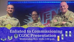 AFN Incirlik Audiogram: Company Grade Officer Council Enlisted to Commissioning Mentorship Presentation