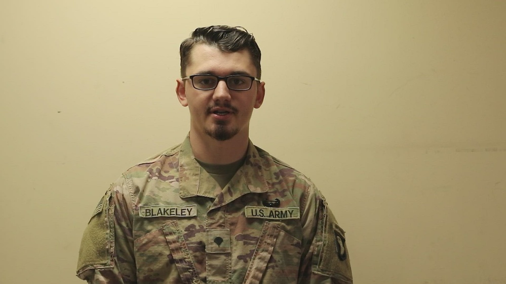 DVIDS - Video - 101st Airborne TMDE lab sends holiday Greetings