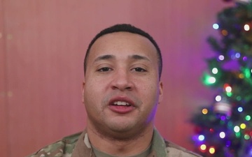 Sgt. Nathaniel Davis, Holiday Greeting
