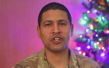 Sgt. Orlando Cabral, Holiday Greeting