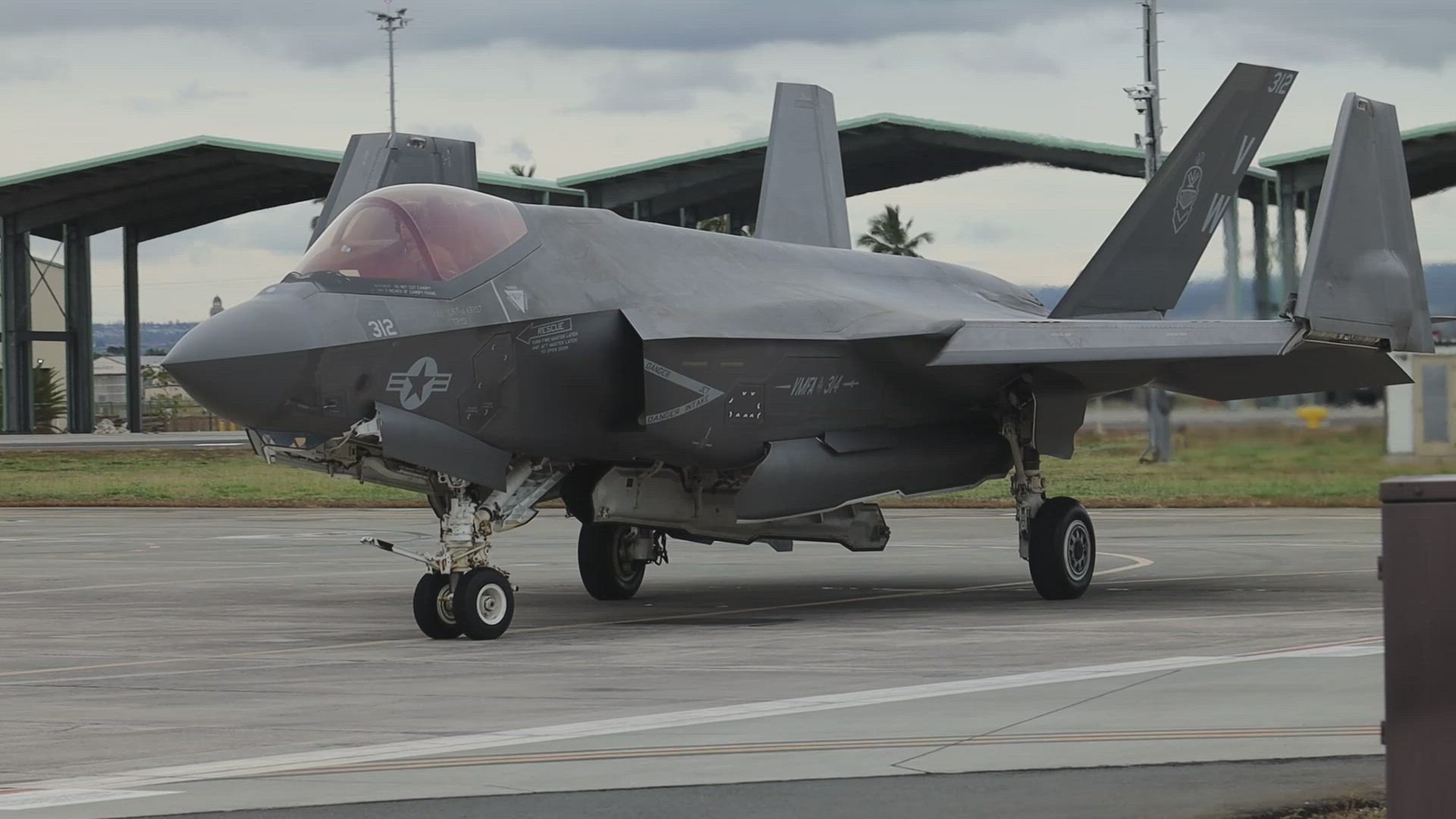 In Trans-pacific First, U.S. Marine Corps F-35C Arrived in