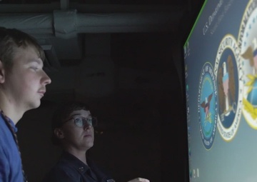 Abraham Lincoln hosts MRTS 3D