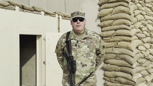Soldiers shout out to family and friends for the holidays