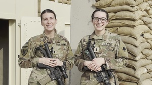 Soldiers shout out to family and friends for the holidays