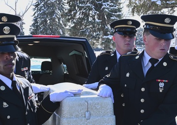 Funeral Honors of U.S. Army Air Forces Cpl. Merle L. Pickup
