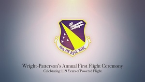 WPAFB First Flight Ceremony 2022