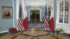 Secretary Blinken meets with Maltese Foreign Minister Ian Borg at the Department of State