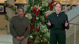 2022 Holiday Message from VADM Michelle Skubic and CSM Tomeka O'Neal