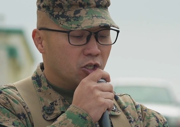 3rd Marine Logistics Group Relief Ceremony for Command Master Chief Charles Ziervogel
