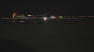 PSAB Fire Conducts KC-10 Emergency Response Training Exercise