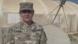 Holiday Season Shout-out - Spc. Aziza Amran