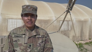 Holiday Season Shout-out - Spc. Nancy Dominguez