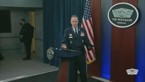 Pentagon Press Secretary Holds Briefing