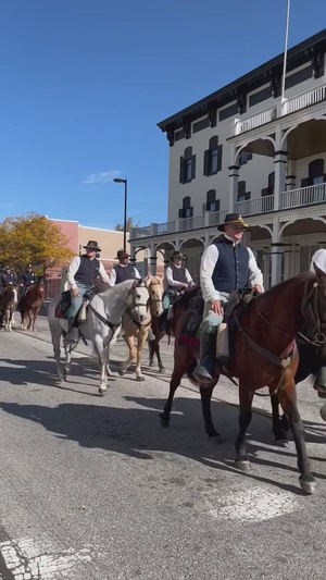CGMCG Rides in Veterans Day Parade