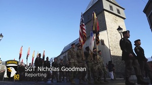 78th Commemoration for the Battle of the Bulge and 101st Airborne (Air Assault) reenlistment