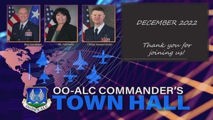 OO-ALC Commander's Town Hall (20 Dec 2022)