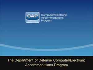 CAP Disability Etiquette Part Six  Individuals with Communication Limitations