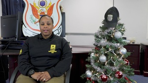 Sgt. 1st Class Tamika Wilcox holiday shout out